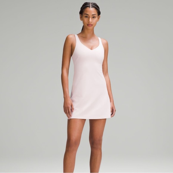BNWOT, Lululemon Align dress in flush pink size 6! Sold out on website - Picture 1 of 3